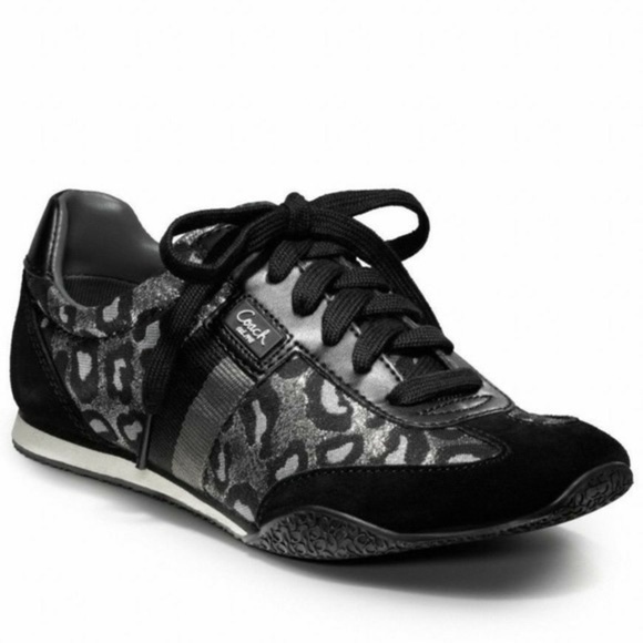Coach Kingsley Metallic Ocelot Sneaker - Picture 1 of 10